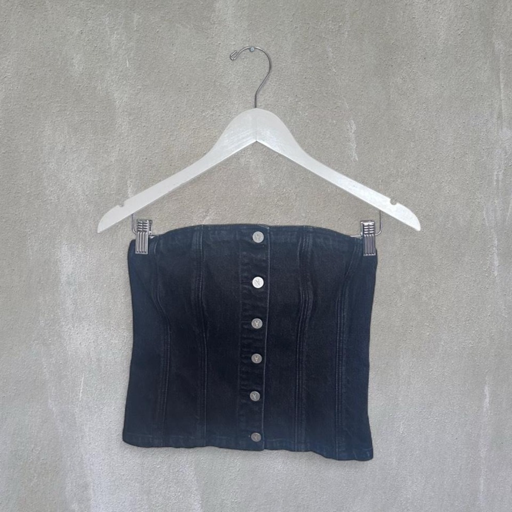 Denim top